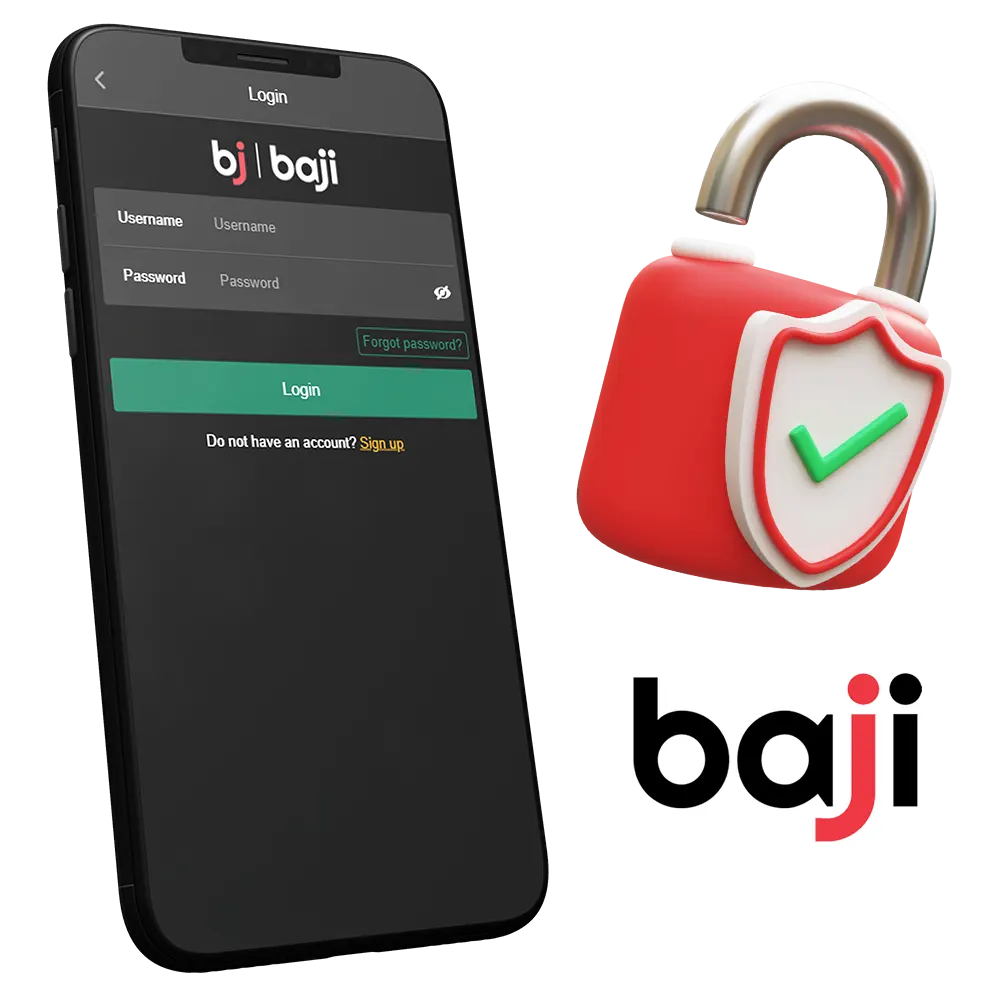 Baji protects information about customers.