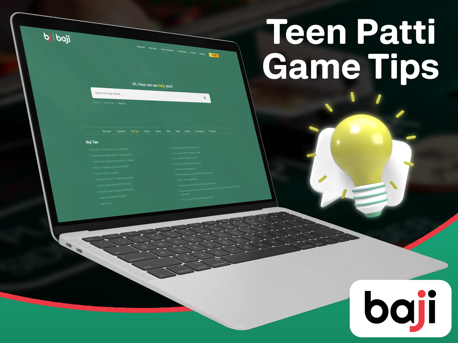 Use Baji teen patti tips when starting the teen patti game.