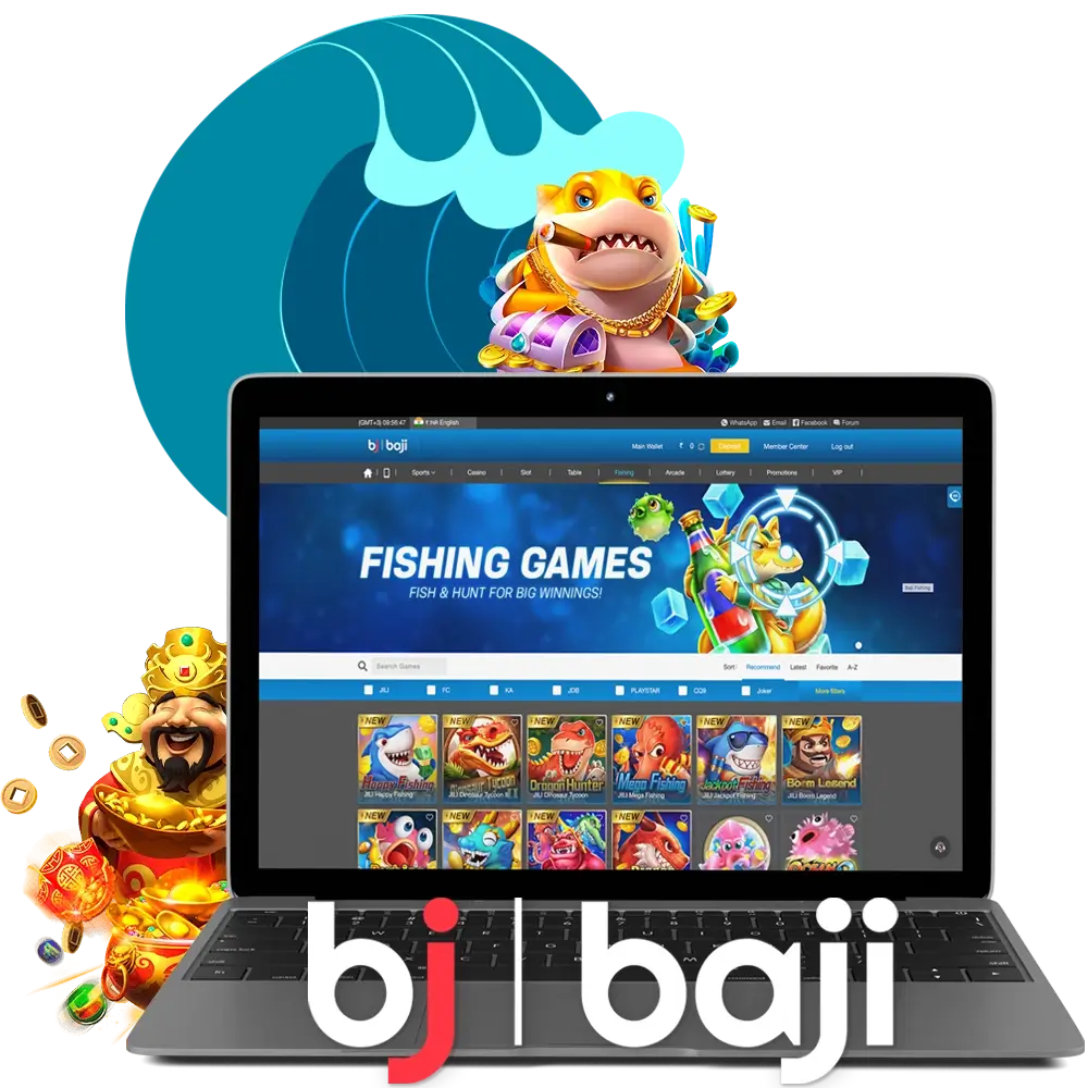 Experience the most popular fish games at Baji Casino.