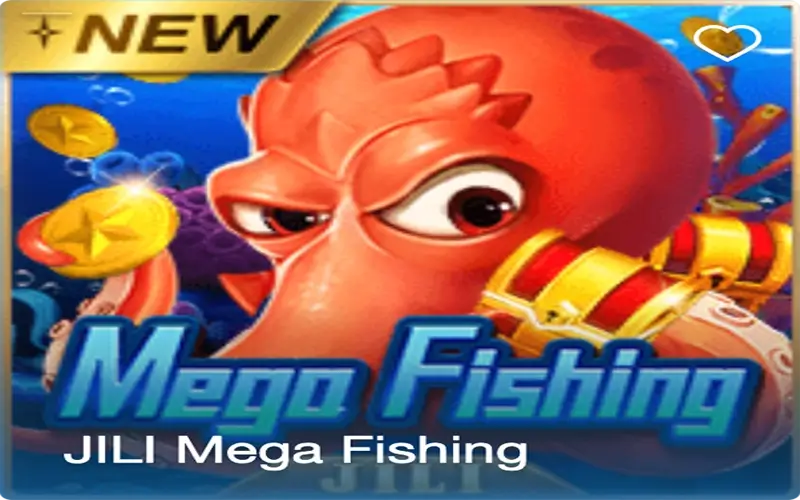 Reach the top in the Mega Fishing game.