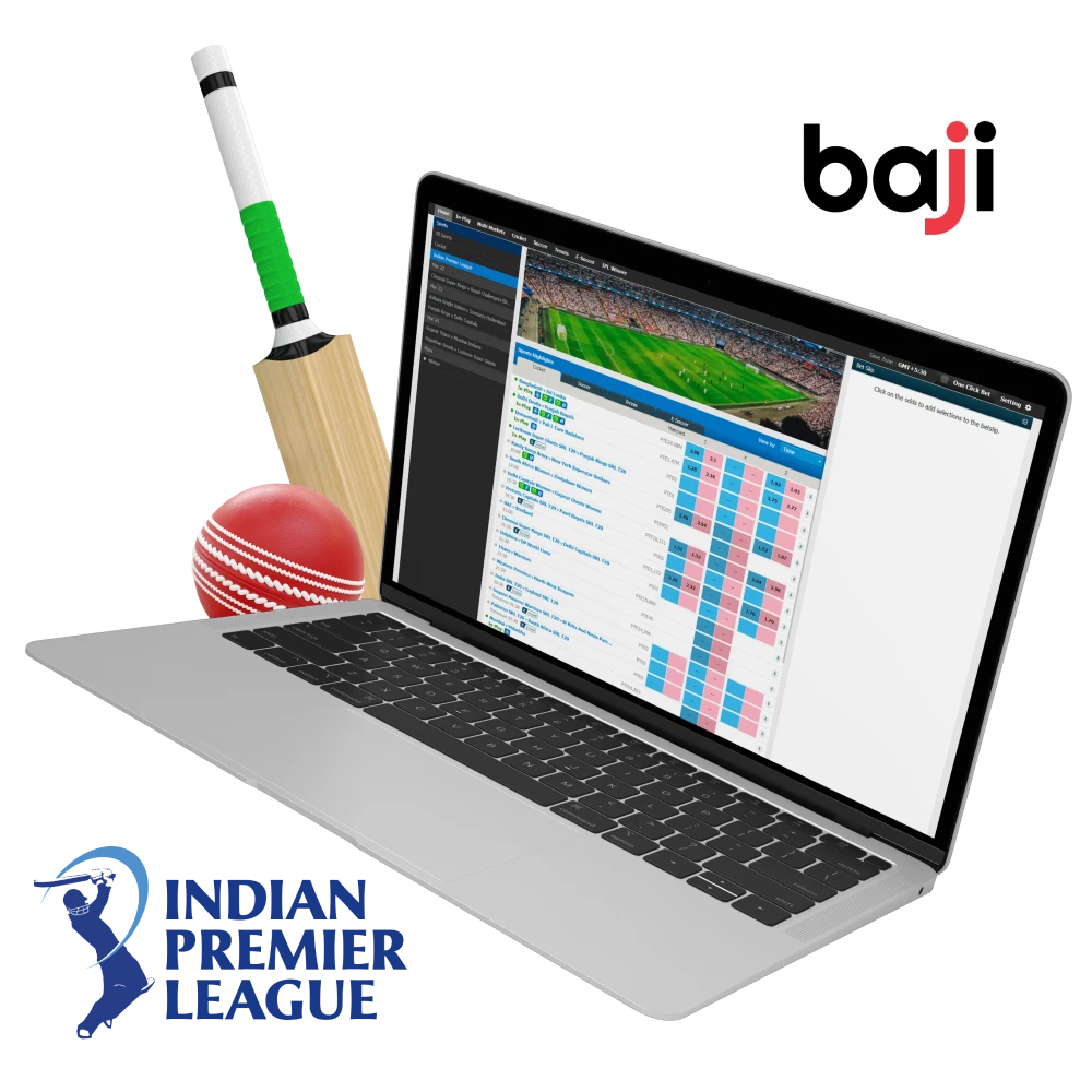 Bet on IPL events with Badji.