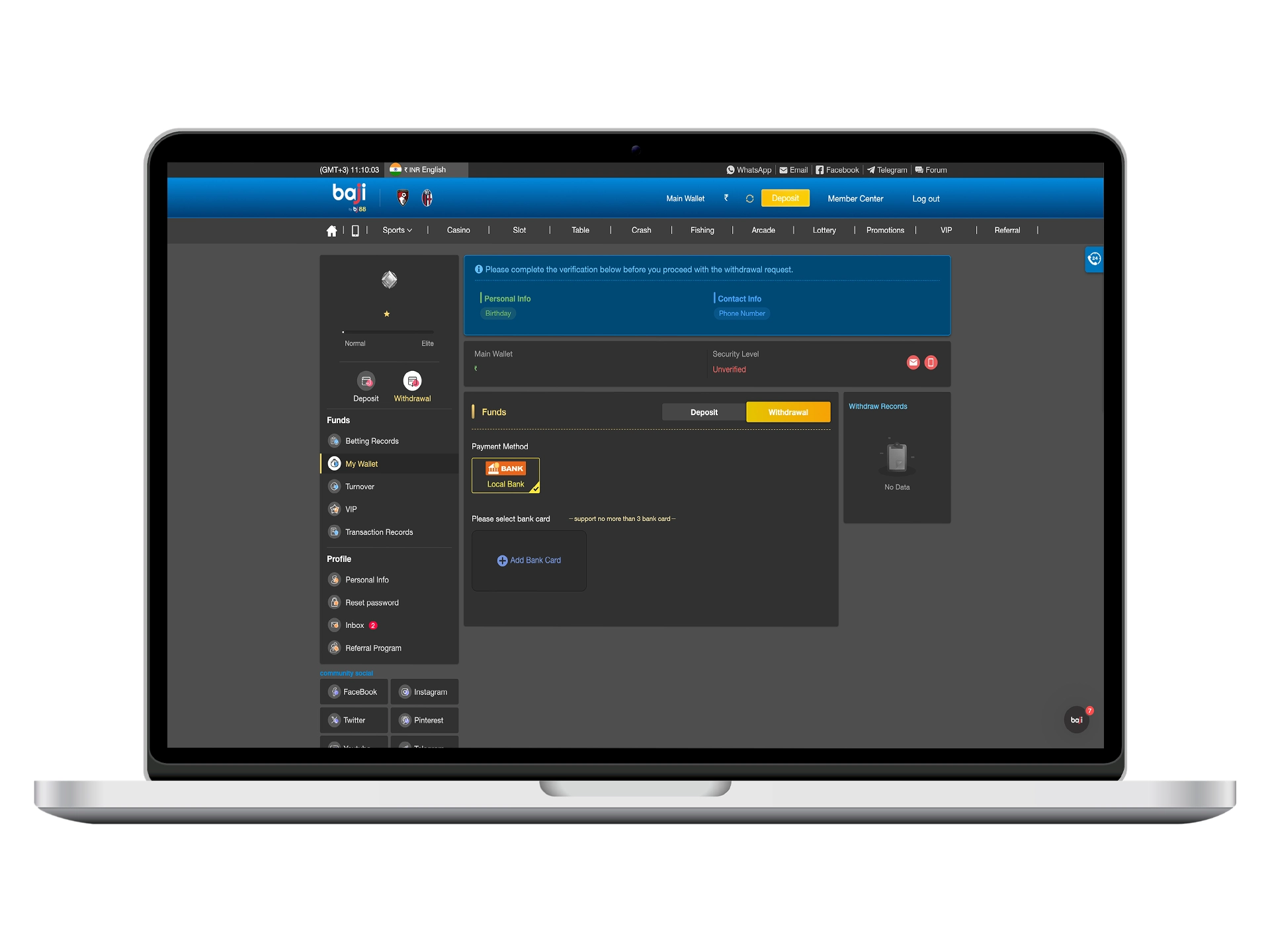 Get instant payouts with Baji Bet Affiliate program.