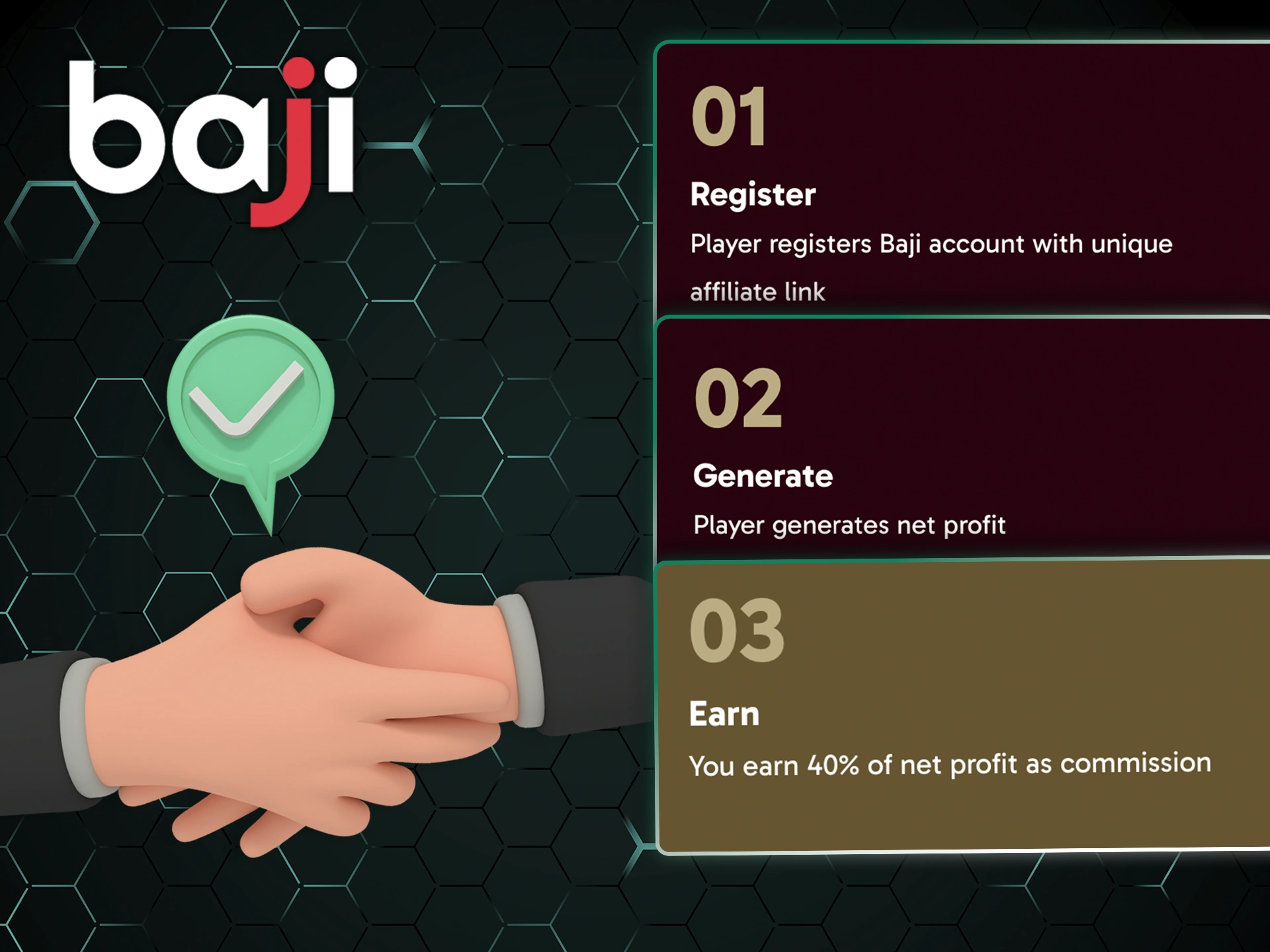 Get to know the principles of the Baji Bet Affiliate program.