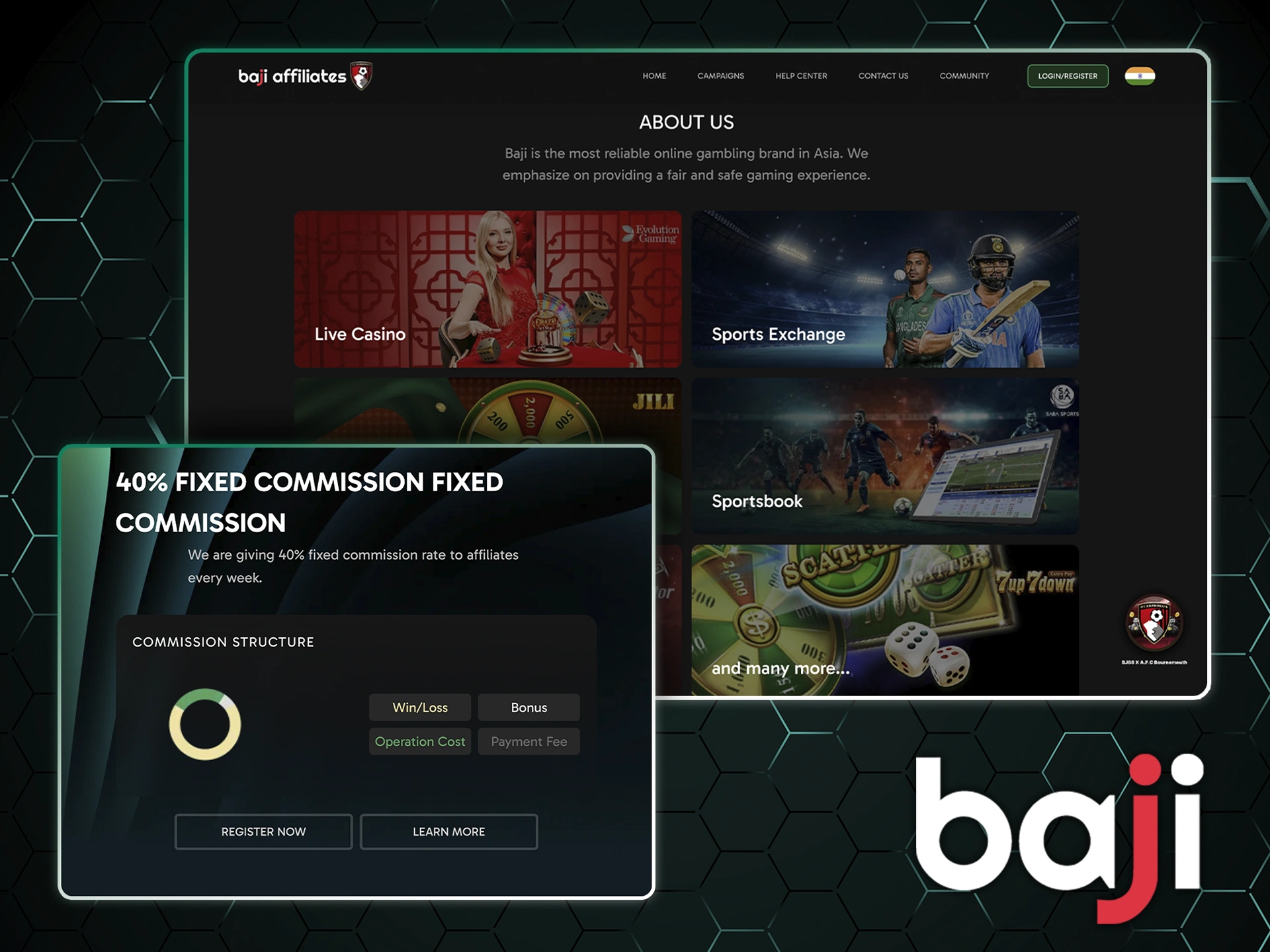 Find out the basic information about Baji Bet Affiliate program.