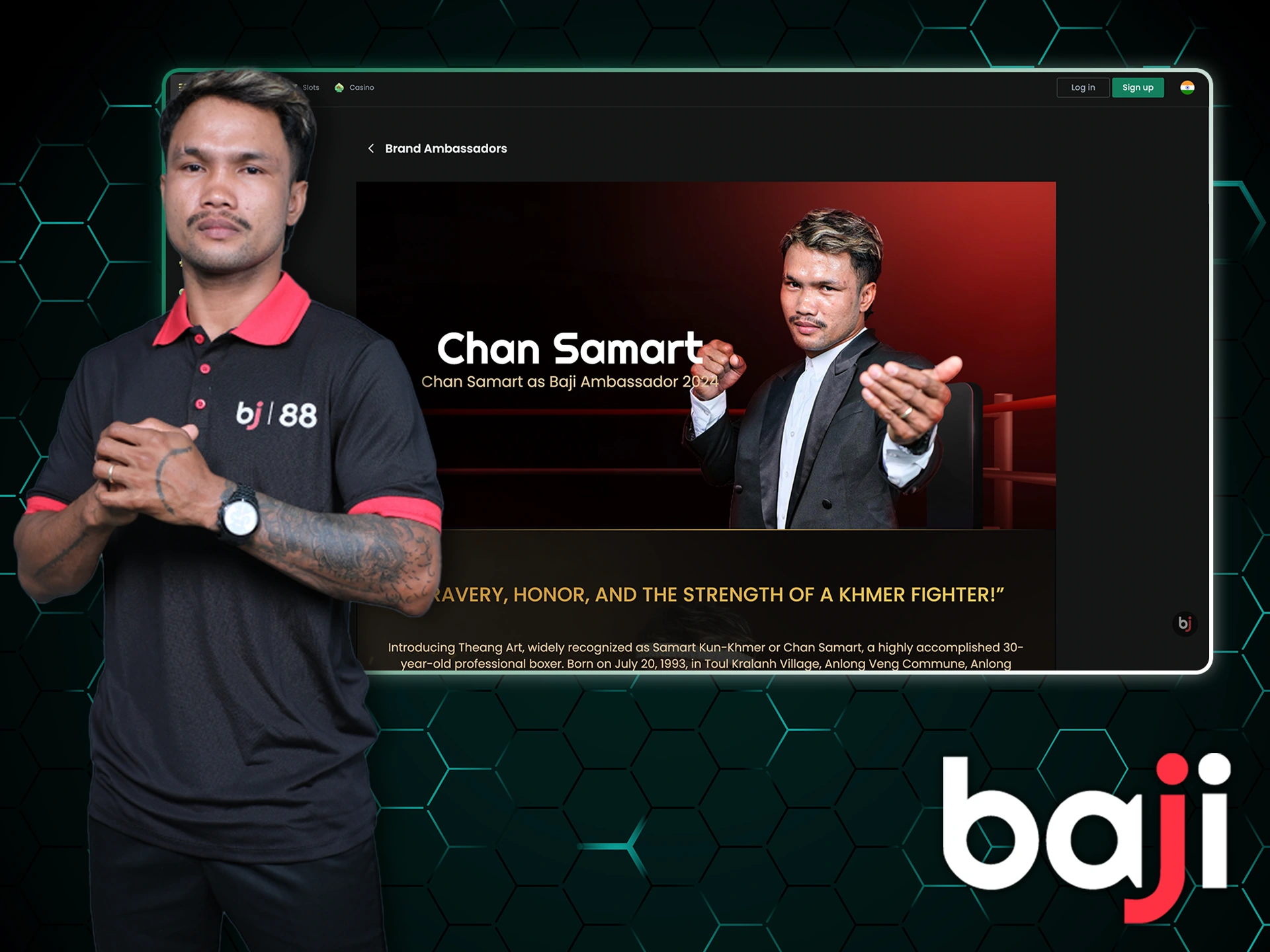 Find out more about MMA fighter Chan Samart at Baji Bet.