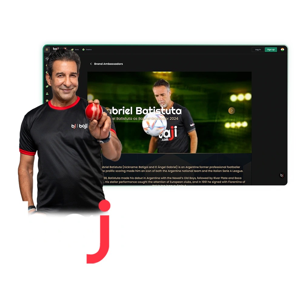 Meet the main ambassadors of Baji Bet.