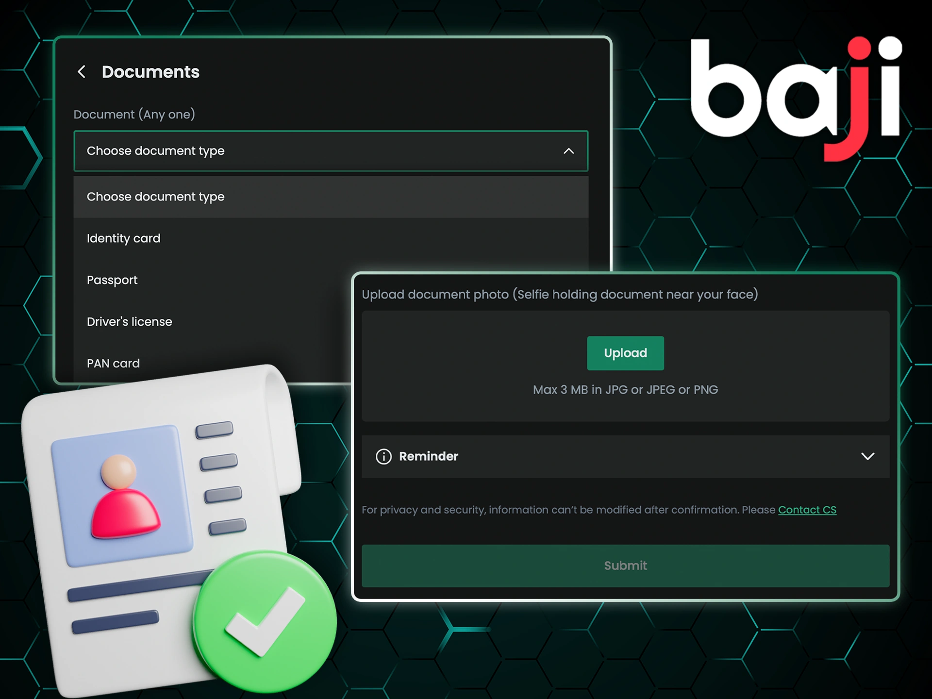 Verify your Baji Casino account securely to unlock withdrawals and exclusive platform benefits.