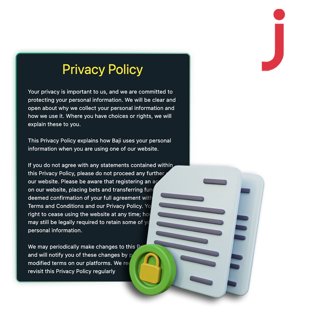 Please read the privacy policy before placing your bets together with Baji.