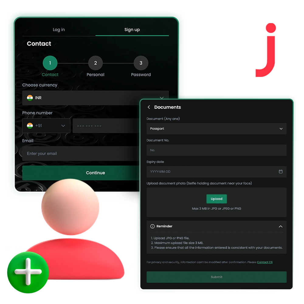 Baji requires registration and verification for fair play and secure transactions.